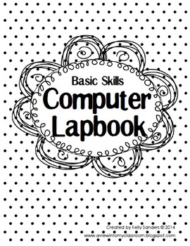 Preview of Basic Skills Computer Lapbook - Digital Citizenship