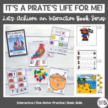 Preview of Basic Skills Interactive Book Pirate Theme (Let's Achieve Series)
