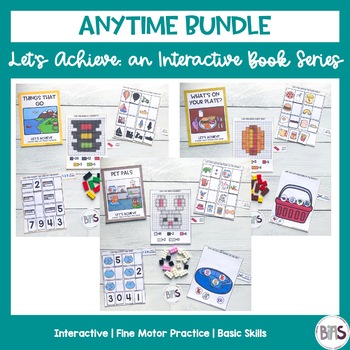 Preview of Basic Skills Interactive Books Anytime Bundle (Let's Achieve Series)