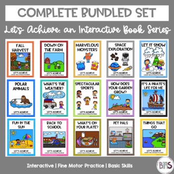 Preview of Basic Skills Interactive Books Complete Bundled Set (Let's Achieve Series)
