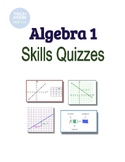 Algebra 1 Skills Quizzes