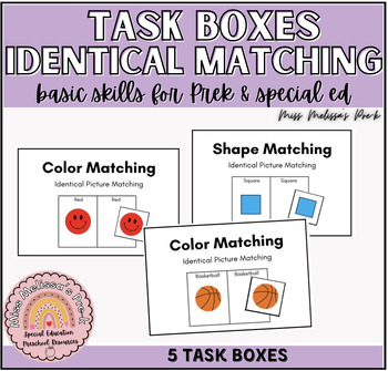 Task Boxes for Basic Skills