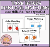 Basic Skills Task Boxes- Preschool and Special Ed (Identic