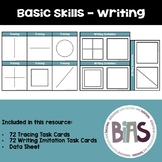 Basic Skills Writing Task Cards (Special Education, Autism