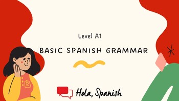 Preview of Basic Spanish Grammar. Level A1. Topics 1 and 2.