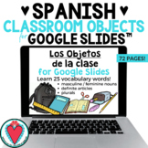 Basic Spanish Grammar - Spanish Classroom Objects Vocabula