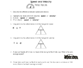 Basic Speed and Velocity Practice: Google Apps