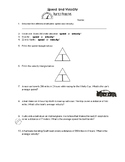 Basic Speed and Velocity Practice Problems