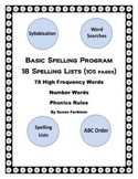 Basic Spelling Program