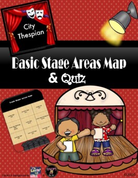 Preview of Basic Stage Areas Map & Quiz