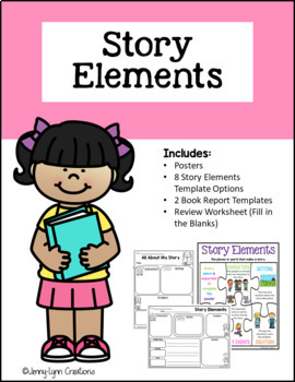 Basic Story Elements by Jenny-Lynn Creations | TPT