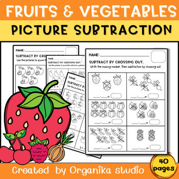 Preview of Subtraction With Pictures Within 10