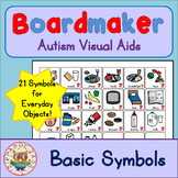 Basic Symbol Cards - Boardmaker Visual Aids for Autism SPED