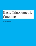 Basic Trig functions
