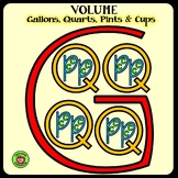 Basic Units of Volume: Anchor Chart (Gallons, Quarts, Pint