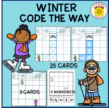 Preview of Basic Unplugged Coding for Winter