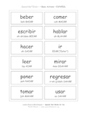 Basic Vocabulary Flashcards ~ Spanish that Works for You