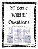 Basic WHERE Questions Packet