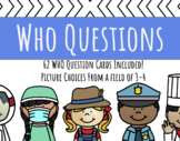 Community Helpers | Basic WHO Questions