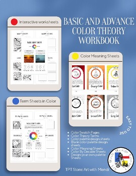 Preview of Basic and Advance Color Theory Workbook