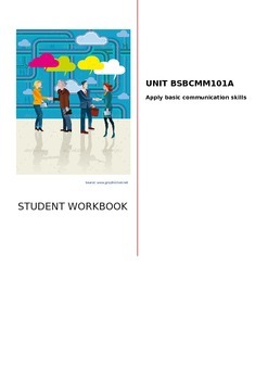 Preview of Basic business communication skills workbook