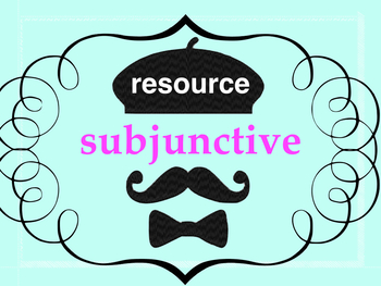 Preview of Subjunctive - overview (with examples) AND big picture
