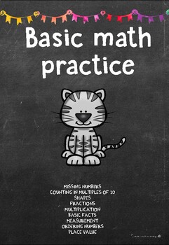 Basic math practice by Erricherry | Teachers Pay Teachers