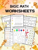 Basic math worksheets/counting and adding numbers