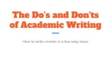 Basic of Academic Writing