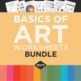 Basics Of Art Worksheet Bundle