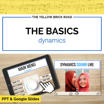 Preview of Basics of Dynamics in Music - Dynamics Lesson for Music