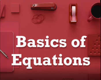 Preview of Basics of Equations - How Many Solutions?