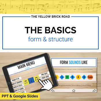 Preview of Basics of Form in Music - Musical Form Lesson