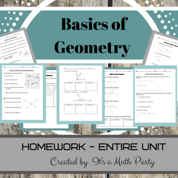 geometry homework 3rd grade
