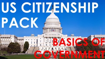 Preview of Basics of Government - US Citizenship Pack