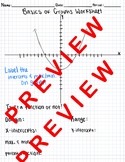 Basics of Graphs Worksheet/Review