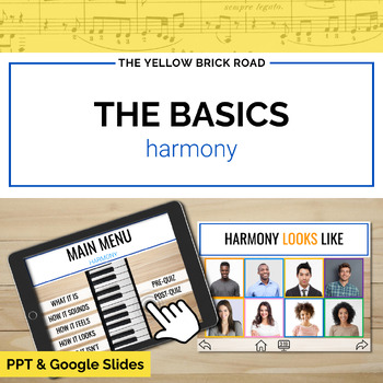 Preview of Basics of Harmony in Music - Harmony Lesson for Music