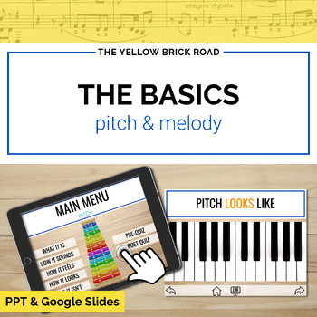 Preview of Basics of Pitch in Music - Pitch Lesson for Music - Melody Lesson