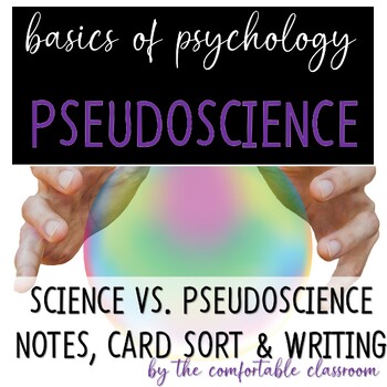 Preview of Basics of Psychology: Science vs. Pseudoscience Card Sort and RAFT