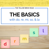 Basics of Solfége with Do, Re, Mi, So, and La