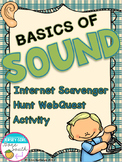 Basics of Sound Internet Scavenger Hunt WebQuest Activity