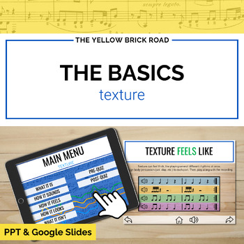 Preview of Basics of Texture in Music - Musical Texture Lesson