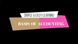 Basis of Accounting