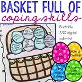 Easter Coping Skills Printable and Digital Activity for Sc