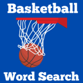 Basketball | Worksheet Word Search Activity