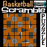 Basketball  3x3 SCRAMBLE Logic Puzzle Brain Teaser