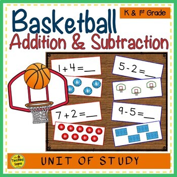 Baseball Add & Subtract 0-10 Number Sentence Match