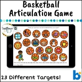 Basketball Articulation Boom Cards for Speech Therapy