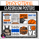 Basketball Classroom Posters - Sports Classroom Decor