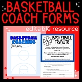 Basketball Coach Forms